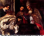 San Silvestro battezza l'imperatore Costantino